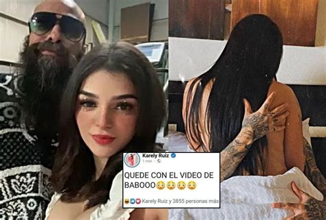 video babo y kareli|Karely Ruiz y El Babo juntos en video ¡Sin censura!